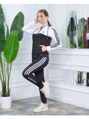 Trening Dama Adidas Alb/Negru/Roz/Rosu